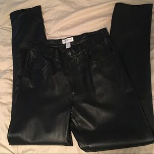 🌟🌟HOST PICK 🌟🌟LEATHER  Pants 10Tall LIKE NEW